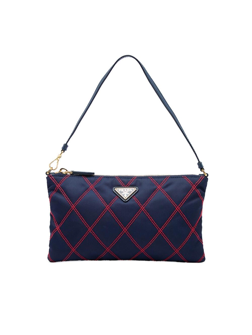 Prada Impuntu Tessuto Shoulder Bag Pre- #373597P73B